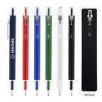 Evalyn Pen in Recycled Aluminum - Black