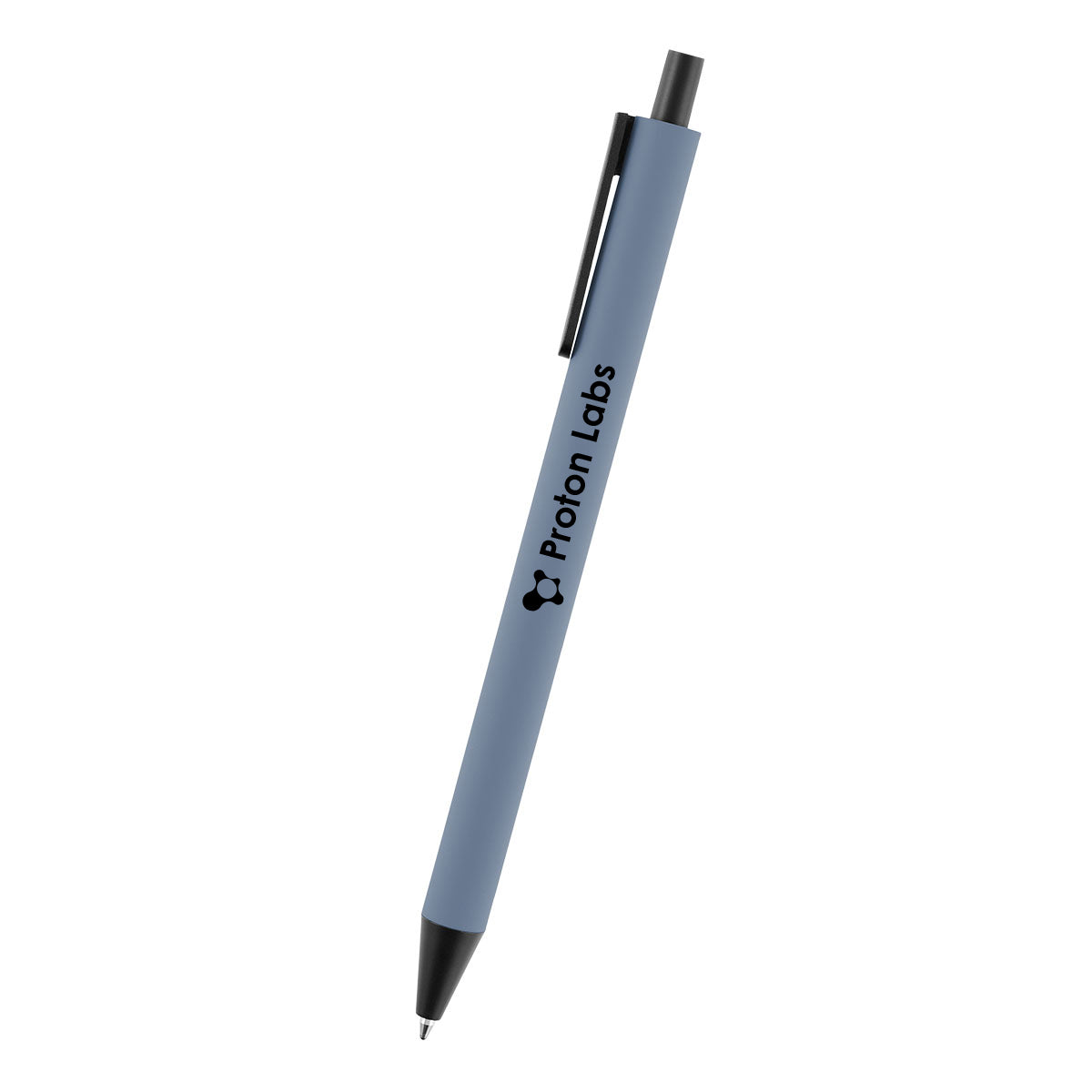 Evalyn Pen in Recycled Aluminum - Blue - Silk Screen