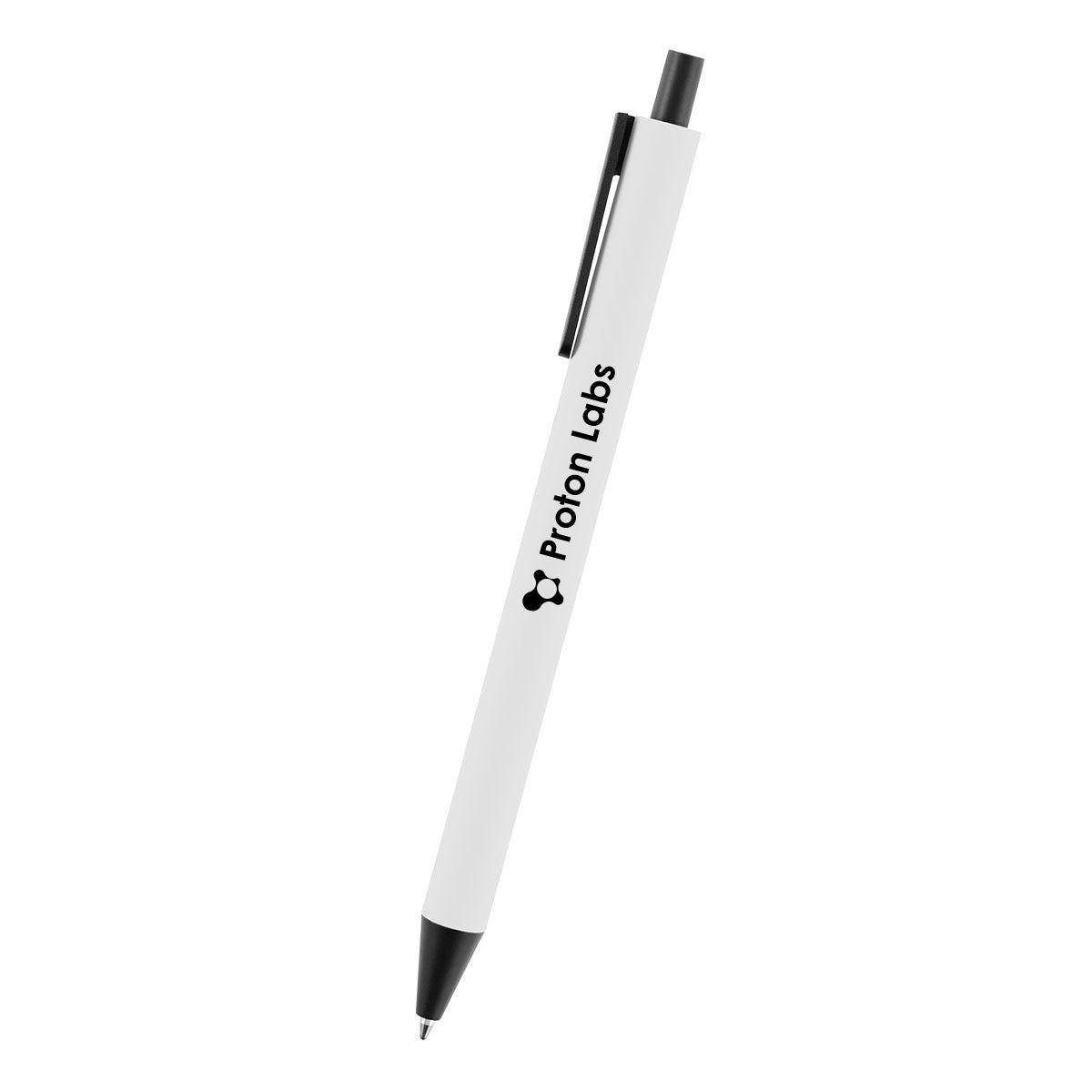 Evalyn Pen in Recycled Aluminum - White - Silk Screen