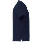 Evans Eco Recycled Performance Polo for Men Debossing - Navy - Right Side