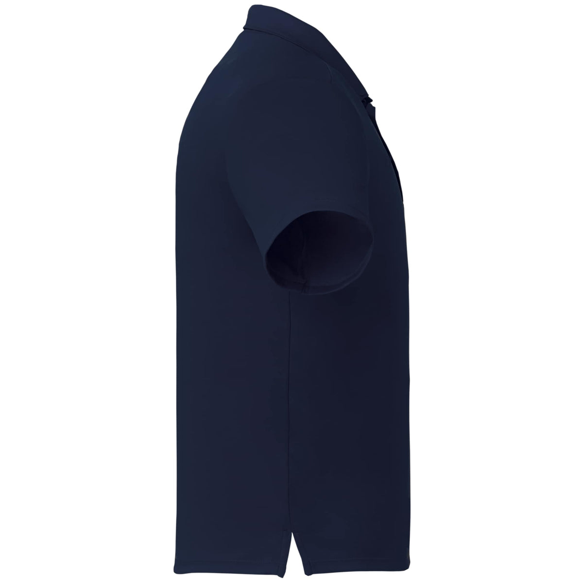 Evans Eco Recycled Performance Polo for Men Debossing - Navy - Right Side