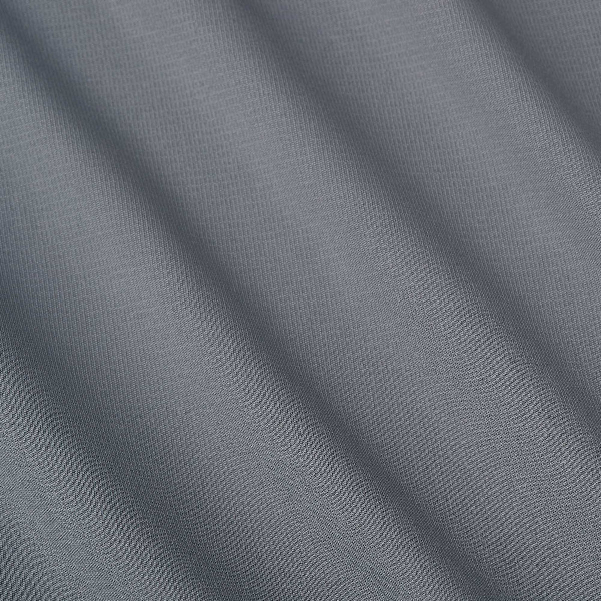 Evans Eco Recycled Performance Polo for Men Embroidery - Steel Grey - Detail Texture