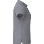 Evans Eco Recycled Polyester Polo for Women Debossing - Steel Grey - Right Side
