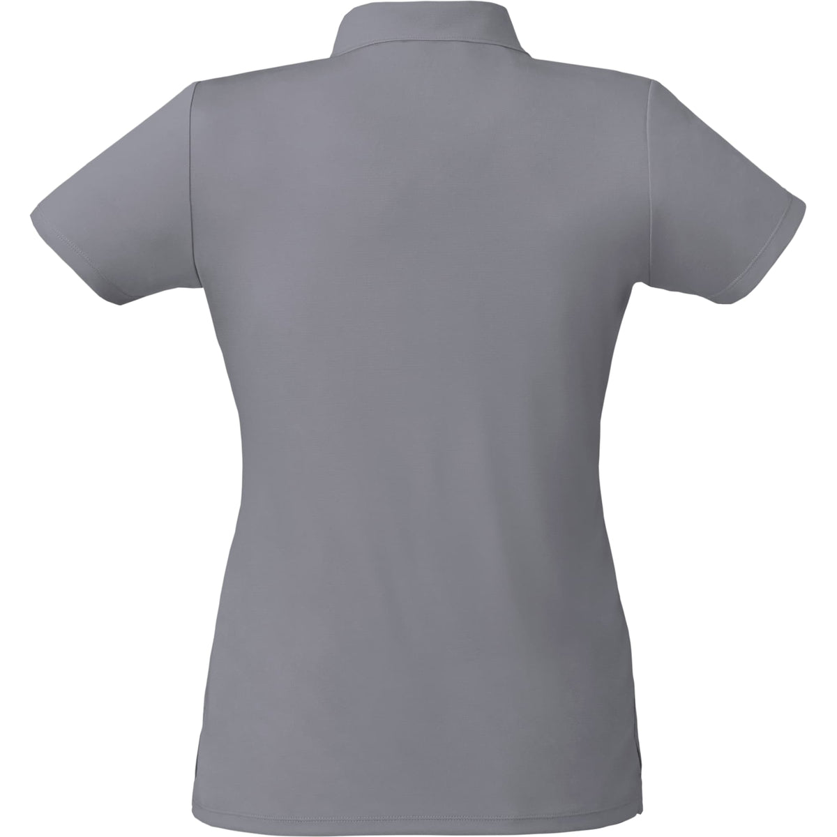 Evans Eco Recycled Polyester Polo for Women Transfer - Steel Grey - Back