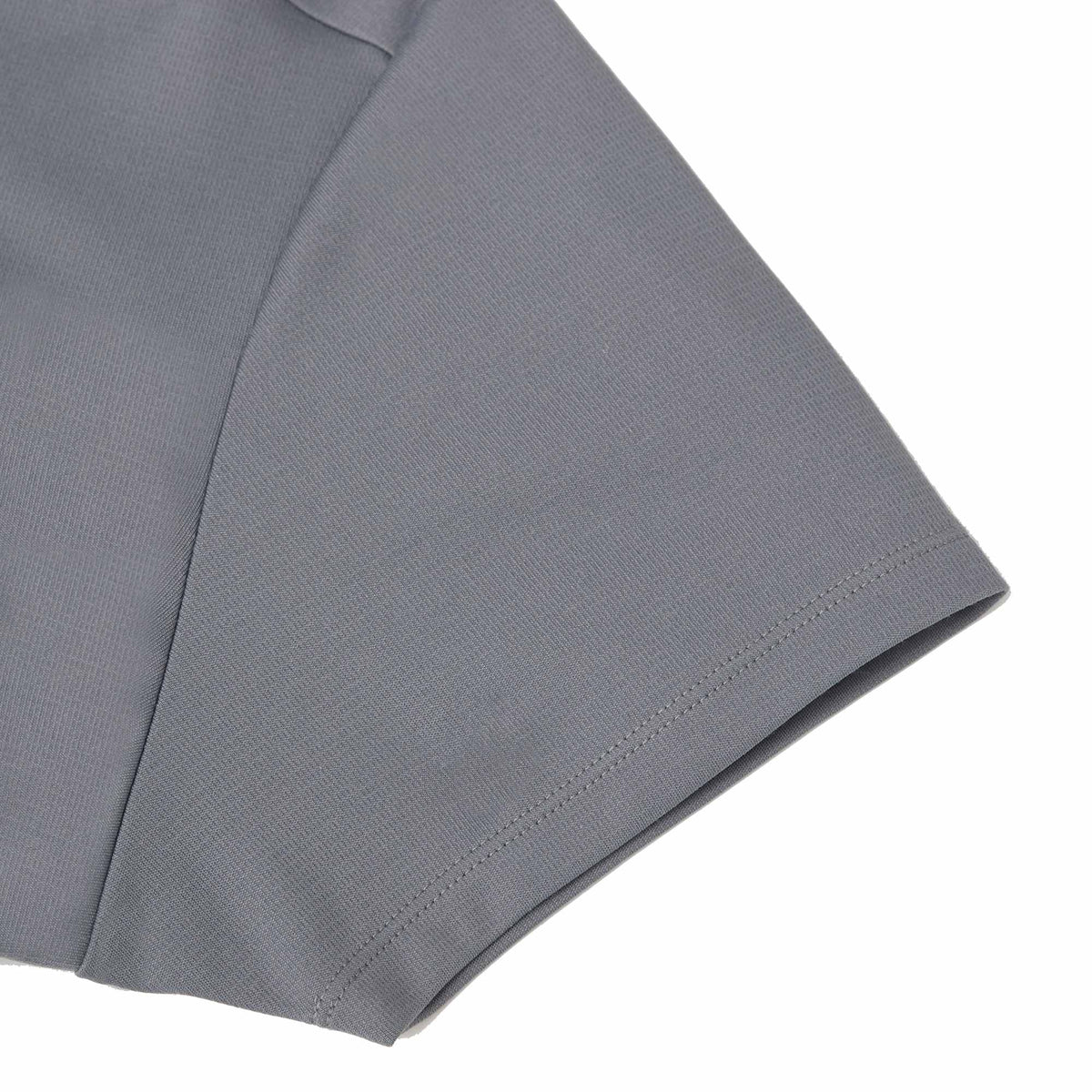 Evans Eco Recycled Polyester Polo for Women Transfer - Steel Grey - Detail Cuff