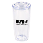 Everest Clarity Recycled Tumbler, 19 oz - White - Silk Screen