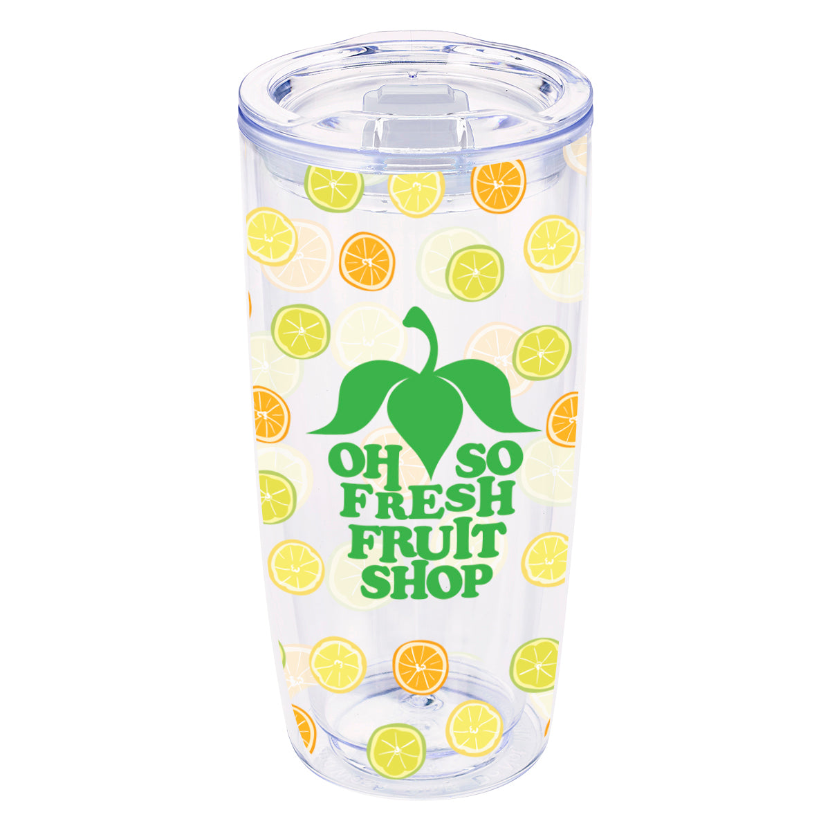Everest Clarity Recycled Tumbler with Insert, 19 oz - White - Full Color on Clear Insert