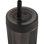 Everywhere Recycled Plastic Straw Tumbler, 22 oz - Black - Detail