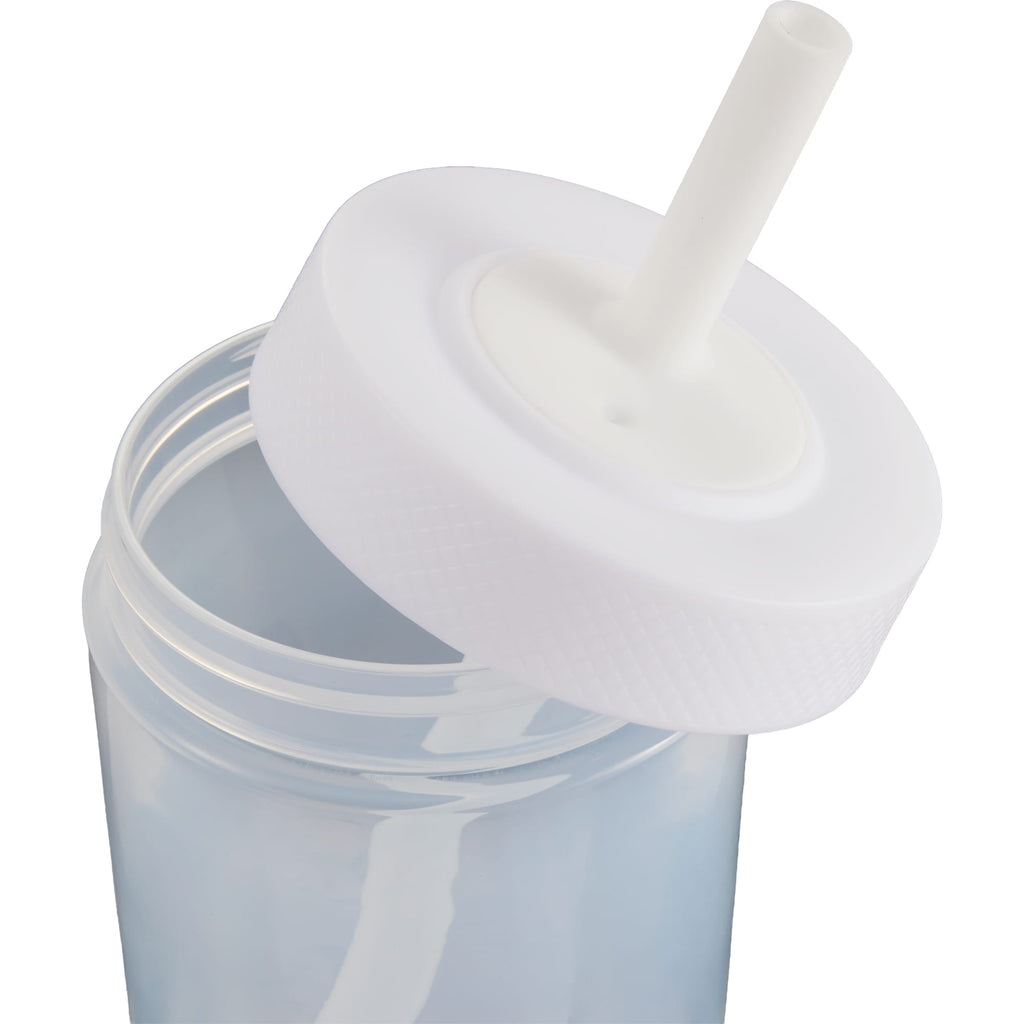 Everywhere Recycled Plastic Straw Tumbler, 22 oz - White - Detail 2