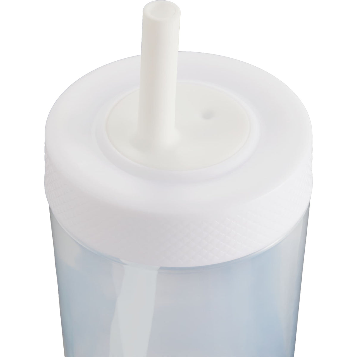 Everywhere Recycled Plastic Straw Tumbler, 22 oz - White - Detail