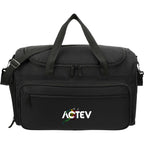 Excel Sport Club Duffel Bag, 18 Inches - Black - Front