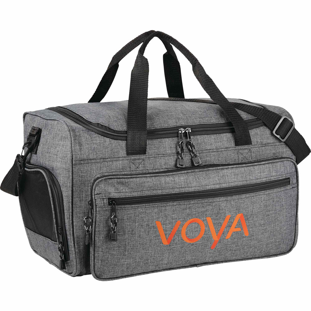 Excel Sport Club Duffel Bag, 18 Inches - Charcoal - Photo