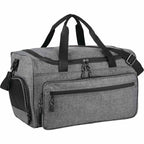 Excel Sport Club Duffel Bag, 18 Inches Embroidery - Charcoal - Photo 3
