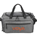 Excel Sport Club Duffel Bag, 18 Inches Transfer - Charcoal - Front