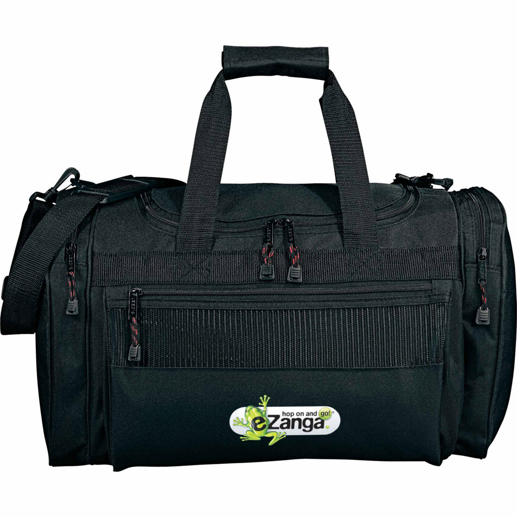 Excel Sport Deluxe Duffel Bag, 20 Inches Transfer - Black - Front 2
