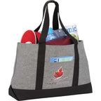 Excel Sport Leisure Tote in PolyCanvas Embroidery - Graphite - Photo