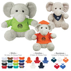 Excellent Elephant Plush Toy, 8.5 Inch