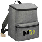 Excursion Recycled Backpack Cooler for 20 Cans Transfer - Charcoal - Angled