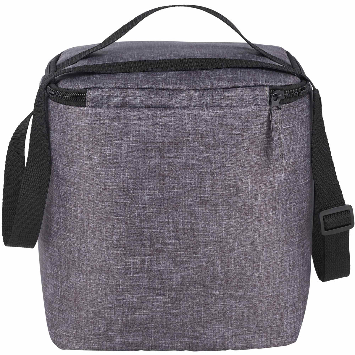 Excursion Recycled Lunch Cooler for 6 Cans Transfer - Charcoal - Back