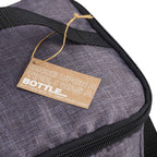 Excursion Recycled Lunch Cooler for 6 Cans Transfer - Charcoal - Detail