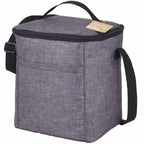 Excursion Recycled Lunch Cooler for 6 Cans Transfer - Charcoal - Left Angle 2