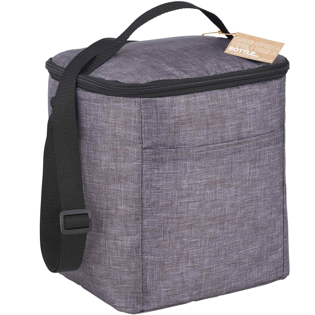 Excursion Recycled Lunch Cooler for 6 Cans Transfer - Charcoal - Right Angle 3
