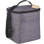 Excursion Recycled Lunch Cooler for 6 Cans Transfer - Charcoal - Right Angle 3