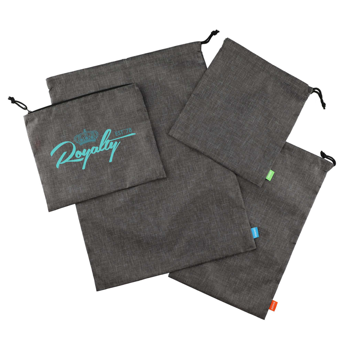 Excursion Recycled Travel Bag Set, 4 Pieces - Graphite - Group 2