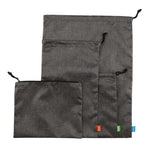 Excursion Recycled Travel Bag Set, 4 Pieces - Graphite - Group 3