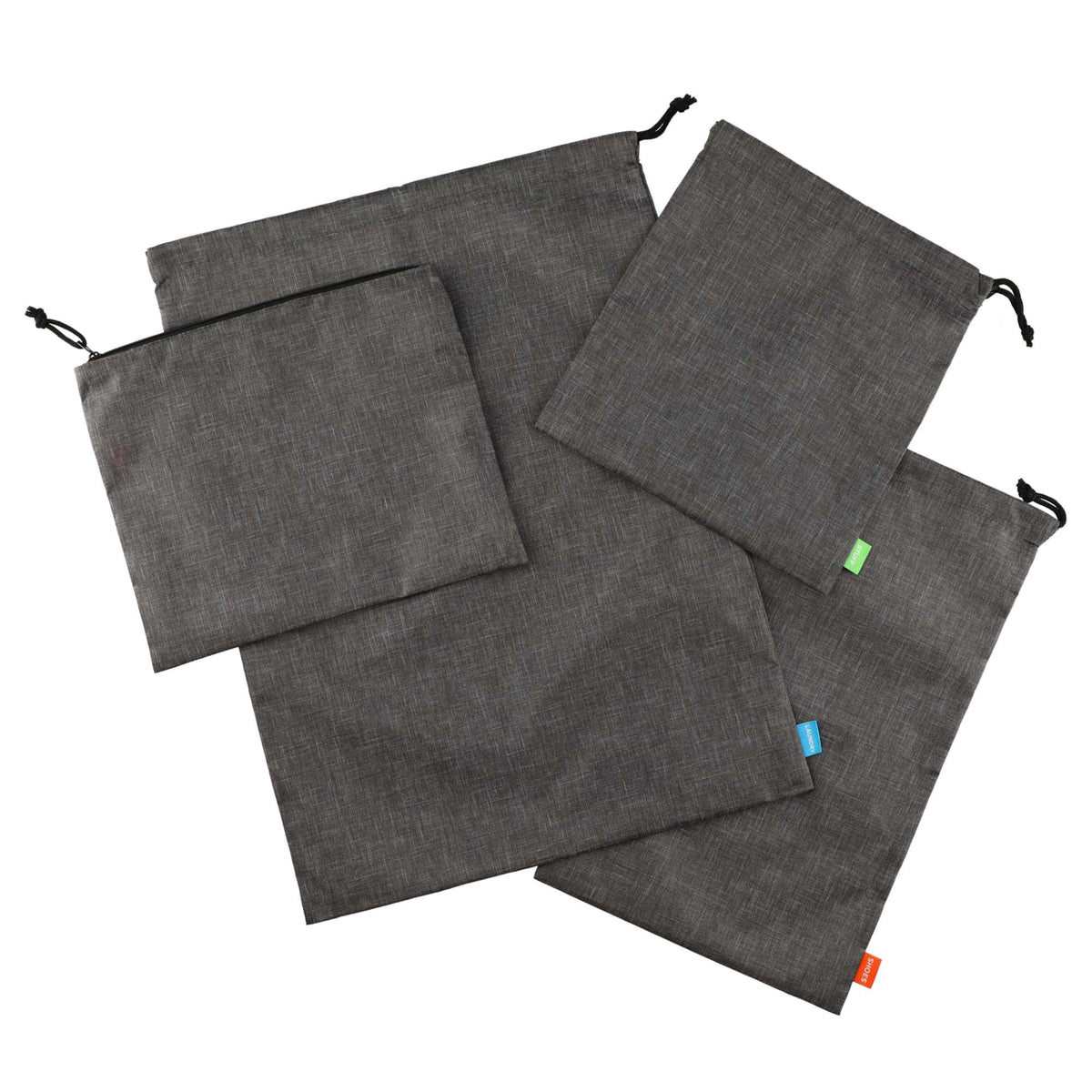 Excursion Recycled Travel Bag Set, 4 Pieces - Graphite - Group 4