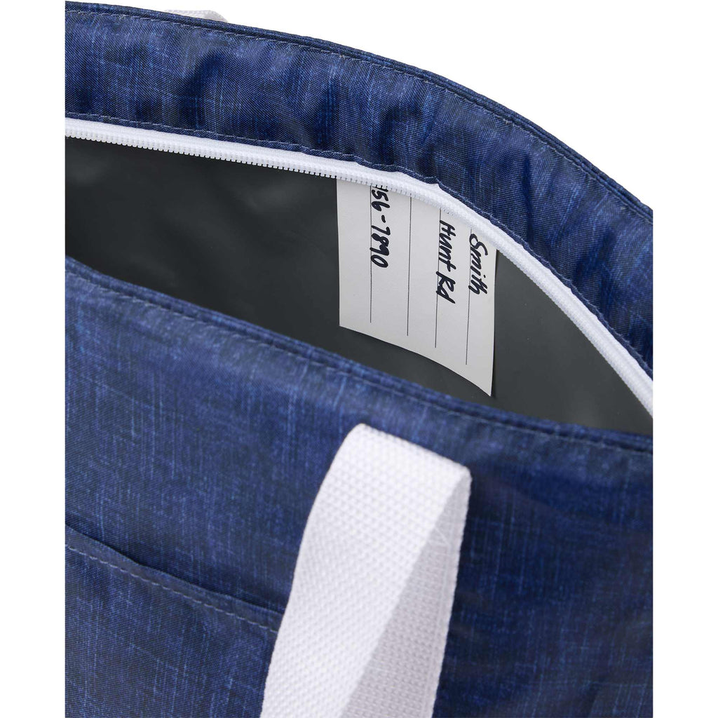 Excursion Tall Recycled Cooler for 16 Cans Transfer - Navy - Detail