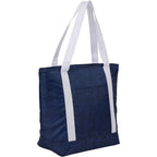 Excursion Tall Recycled Cooler for 16 Cans Transfer - Navy - Right Angle