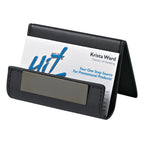 Execu-Buddy Stand for Cards and Media - Black - Cardholder_Inuse