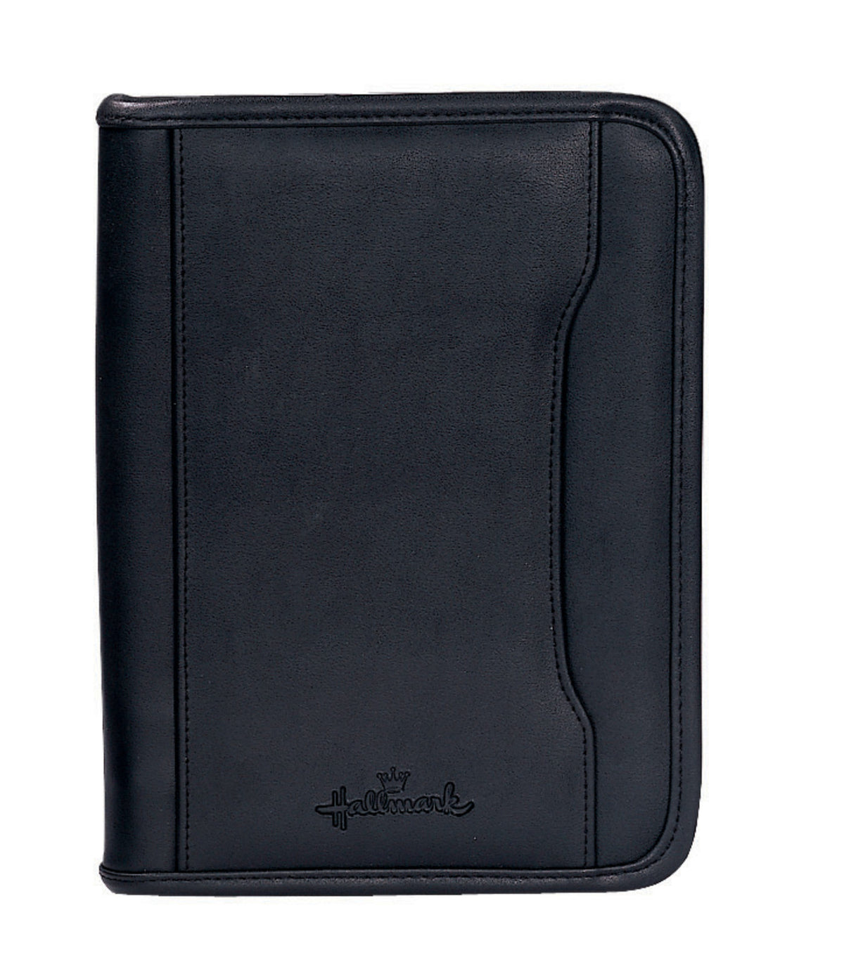 Executive Junior Zippered Padfolio - Black - View 1