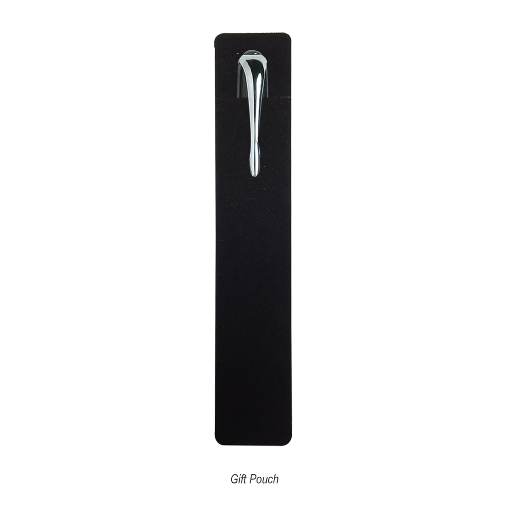 Executive Pen, Custom Printed - Black - Giftpouch