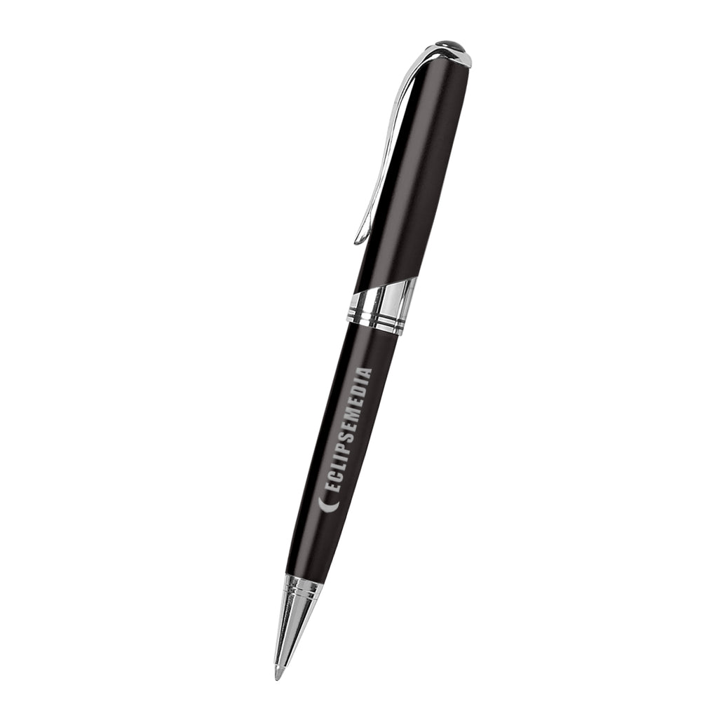 Executive Pen, Custom Printed - Black - Laser Engraving