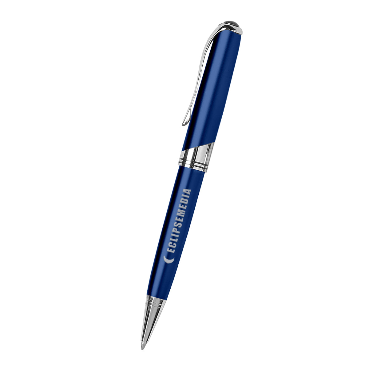 Executive Pen, Custom Printed - Blue - Laser Engraving