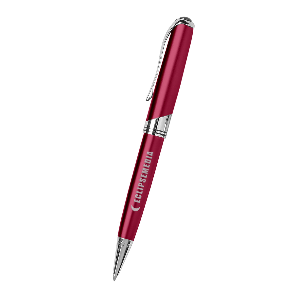 Executive Pen, Custom Printed - Red - Laser Engraving