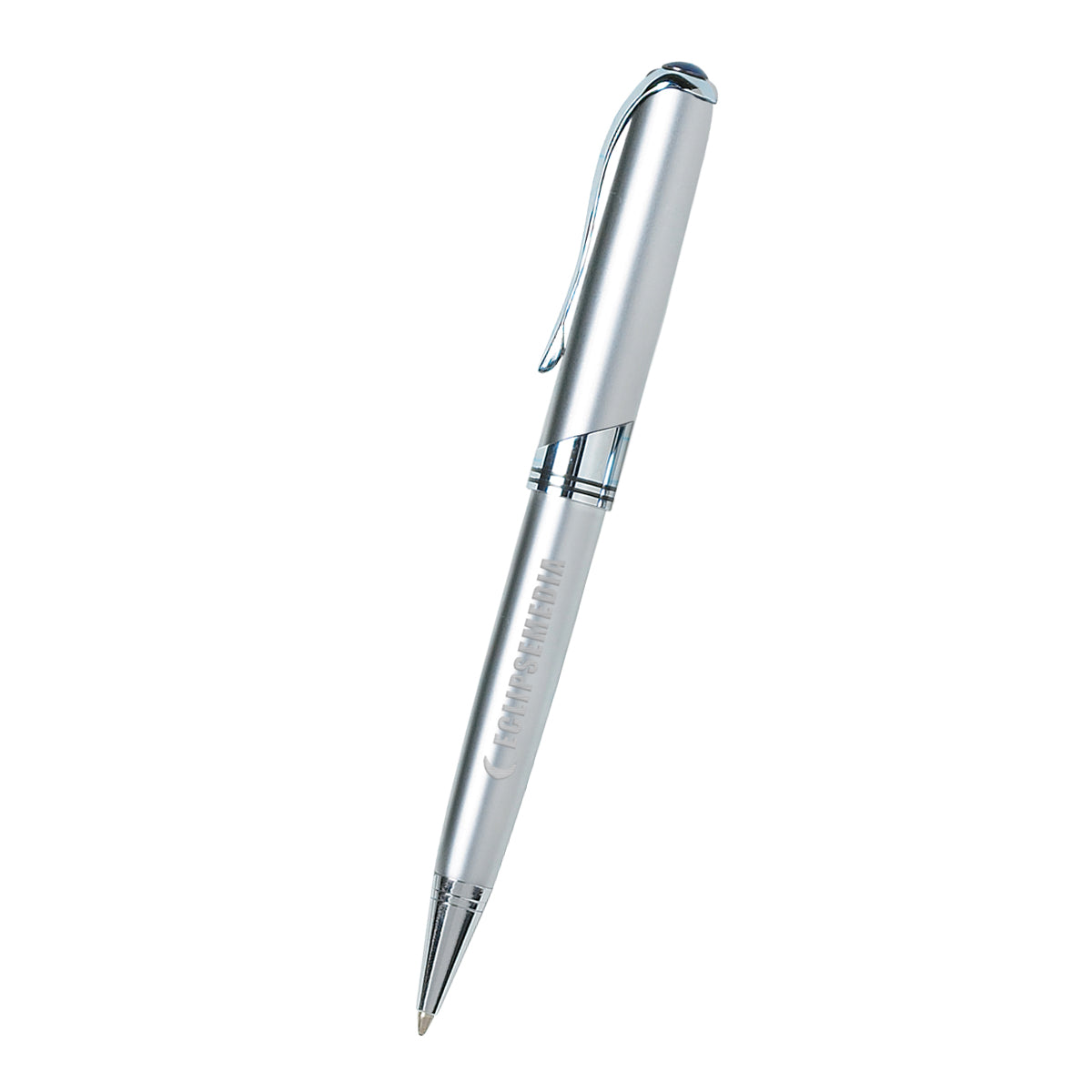 Executive Pen, Custom Printed - Silver - Laser Engraving