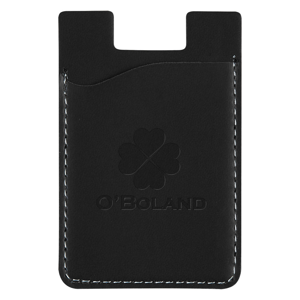 Executive Wallet for Phones Debossing - Black - Debossing