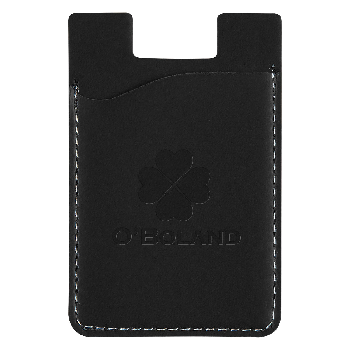 Executive Wallet for Phones Debossing - Black - Debossing