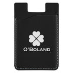 Executive Wallet for Phones Debossing - Black - Silk Screen