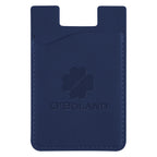 Executive Wallet for Phones Debossing - Navy - Debossing