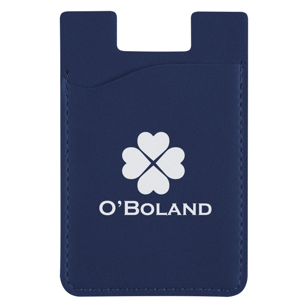 Executive Wallet for Phones - Navy - Silk Screen