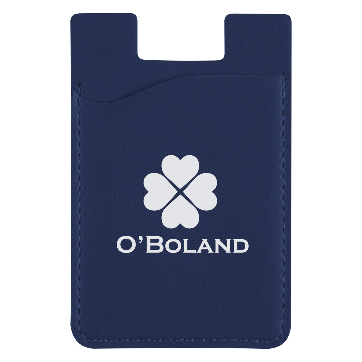 Executive Wallet for Phones - Navy - Silk Screen