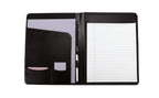 Executive Writing Pad in Vintage Leather Debossing - Black - View 2