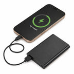 Exo Power Bank in Recycled Aluminum, 5,000 mAh Full Color - Black - Detail 2