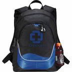 Explorer Kids Backpack with Reflective Details - Royal - Front 2