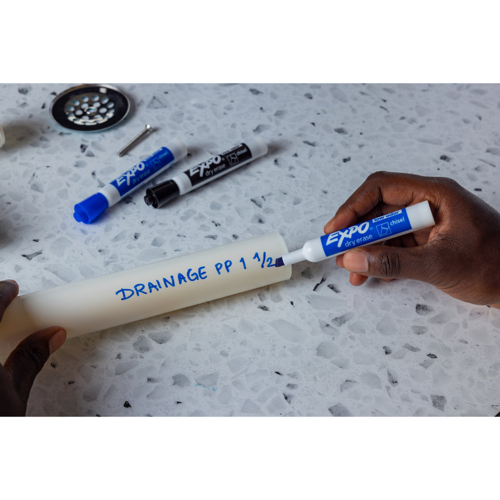 Expo Chisel Tip Dry Erase Marker - Blue - View 2