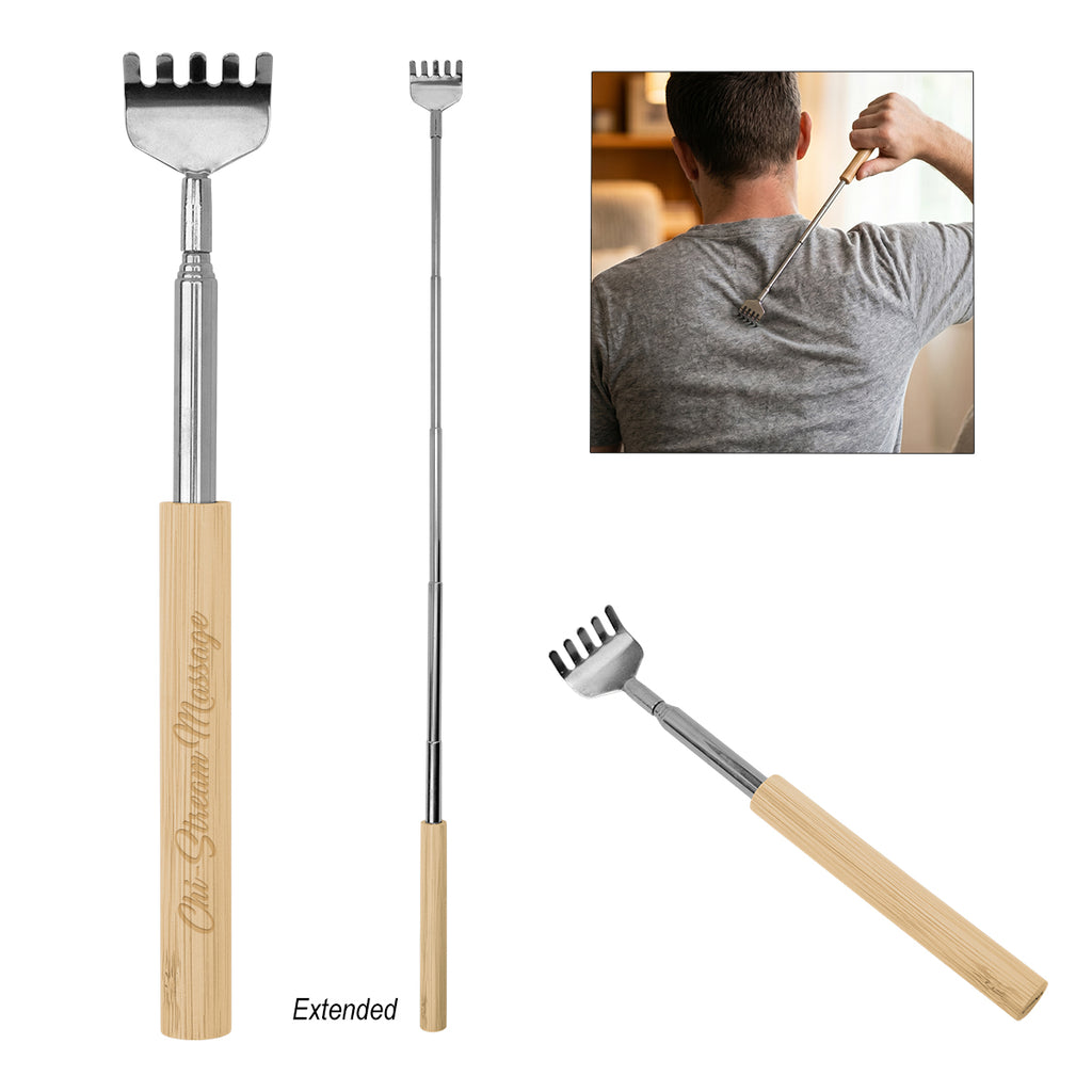 Extendable Back Scratcher in Bamboo